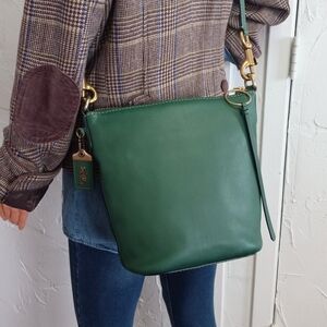Coach Originals 1941 Archive Duffle 20 In Hunter Green/Brass
